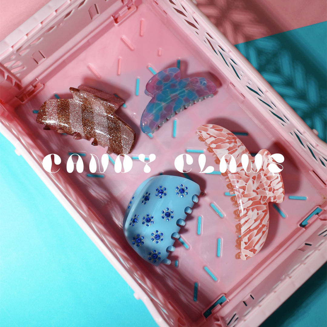 TRENDING CANDY CLAWS Tort Hairware