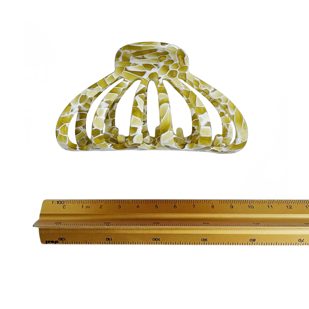 AYYO clip in Crocodile Mosaic