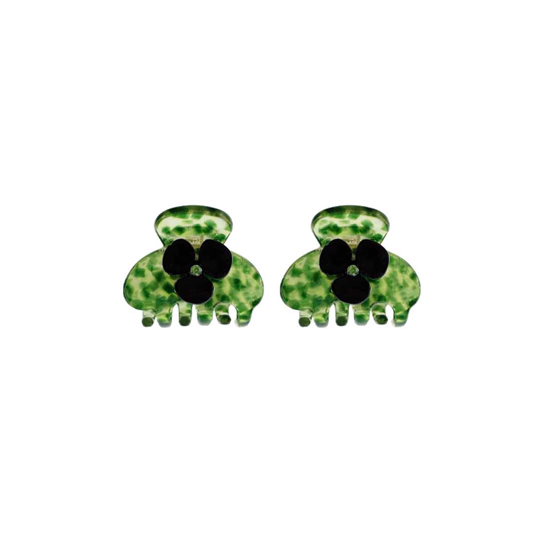 JOAN Bébé clip in Jewelled Lime Cheetah