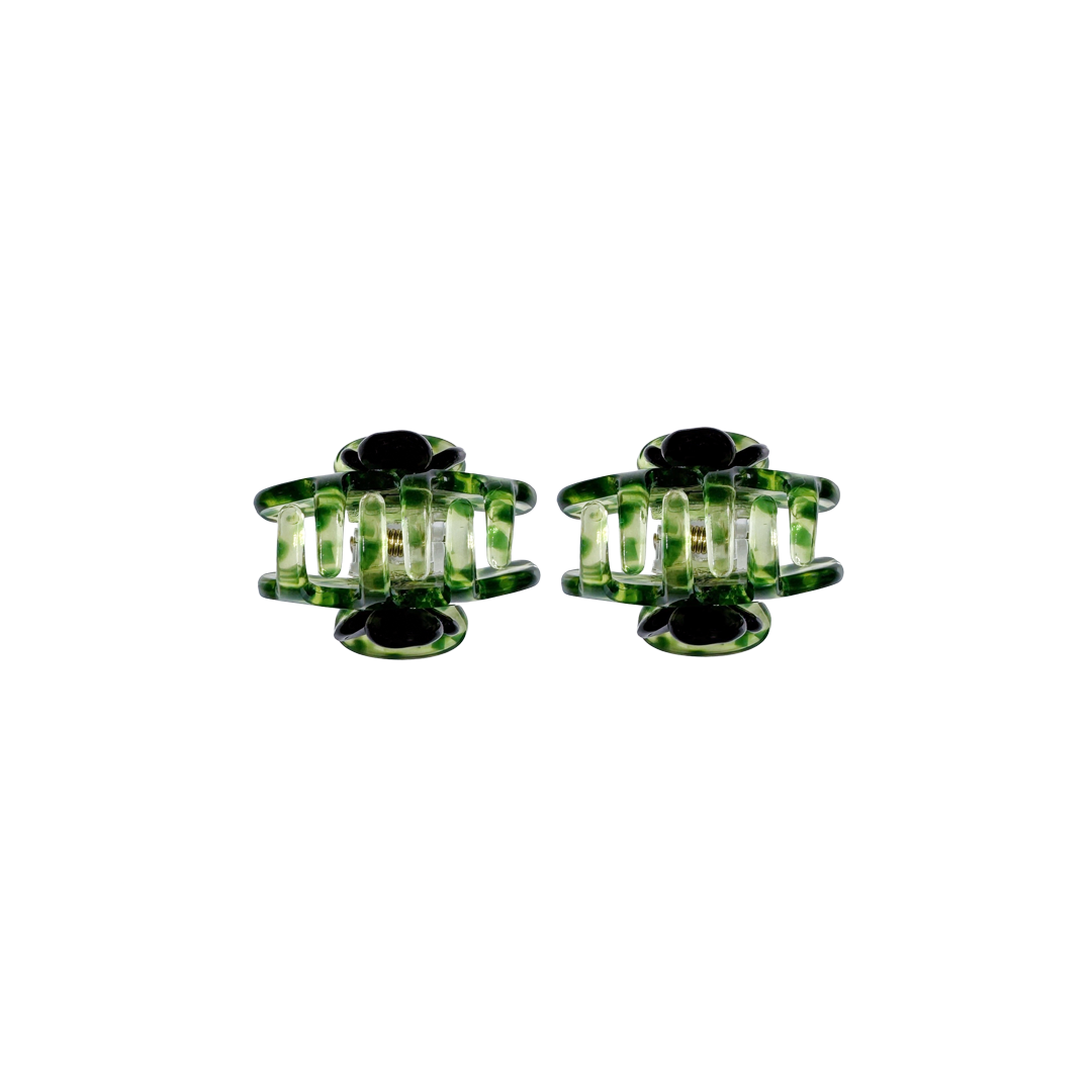 JOAN Bébé clip in Jewelled Lime Cheetah