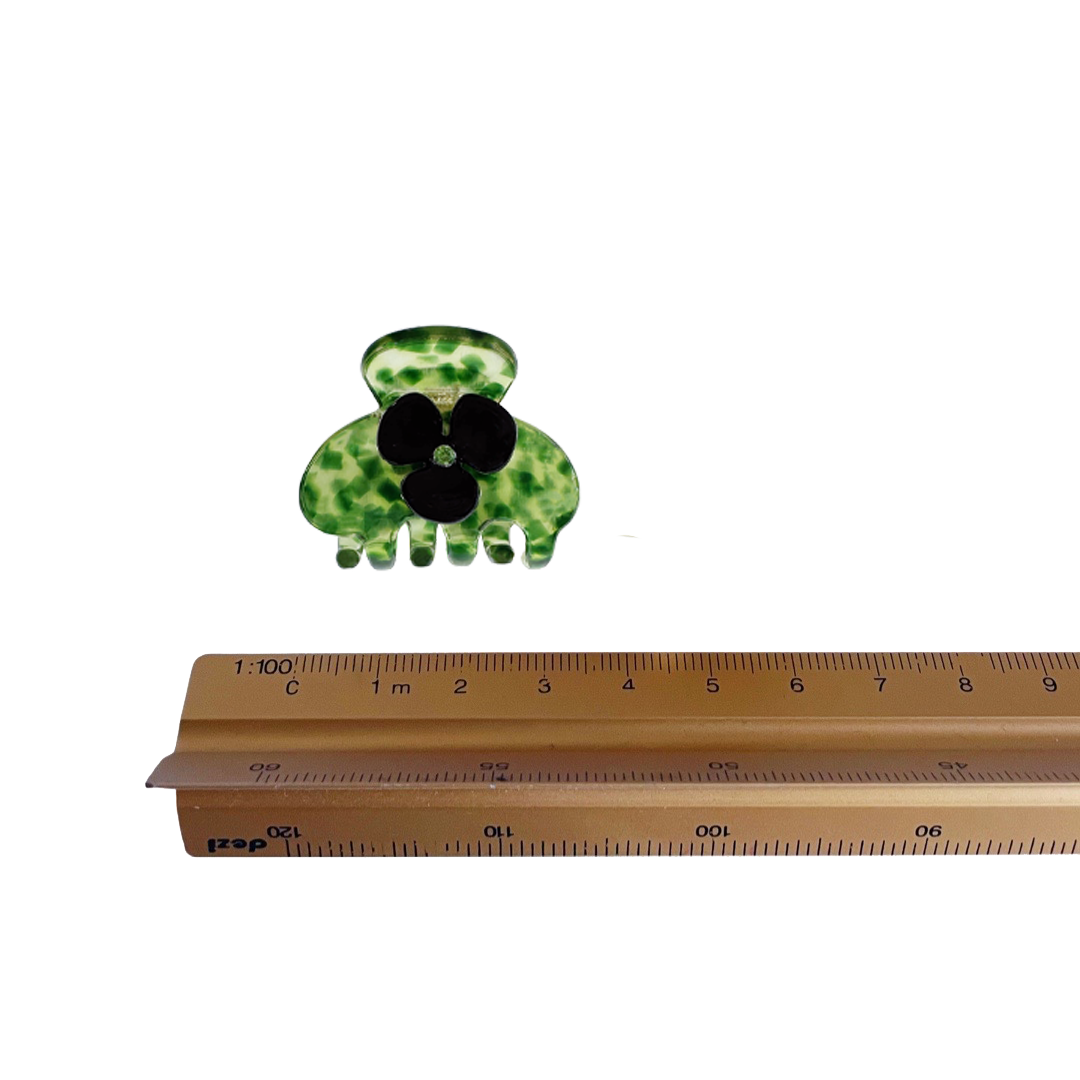 JOAN Bébé clip in Jewelled Lime Cheetah