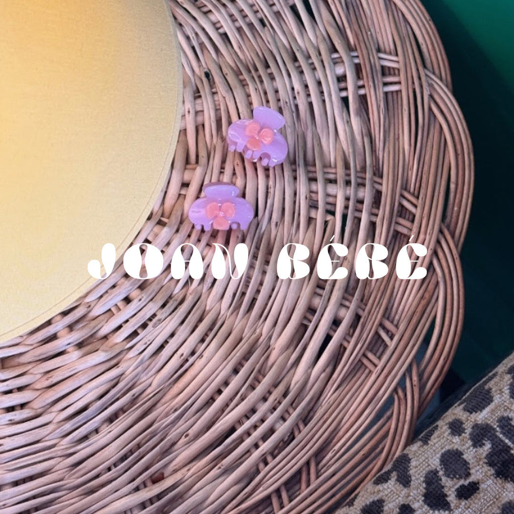 NEW GIRL: JOAN BÉBÉ IN JEWELLED LILAC PEACH