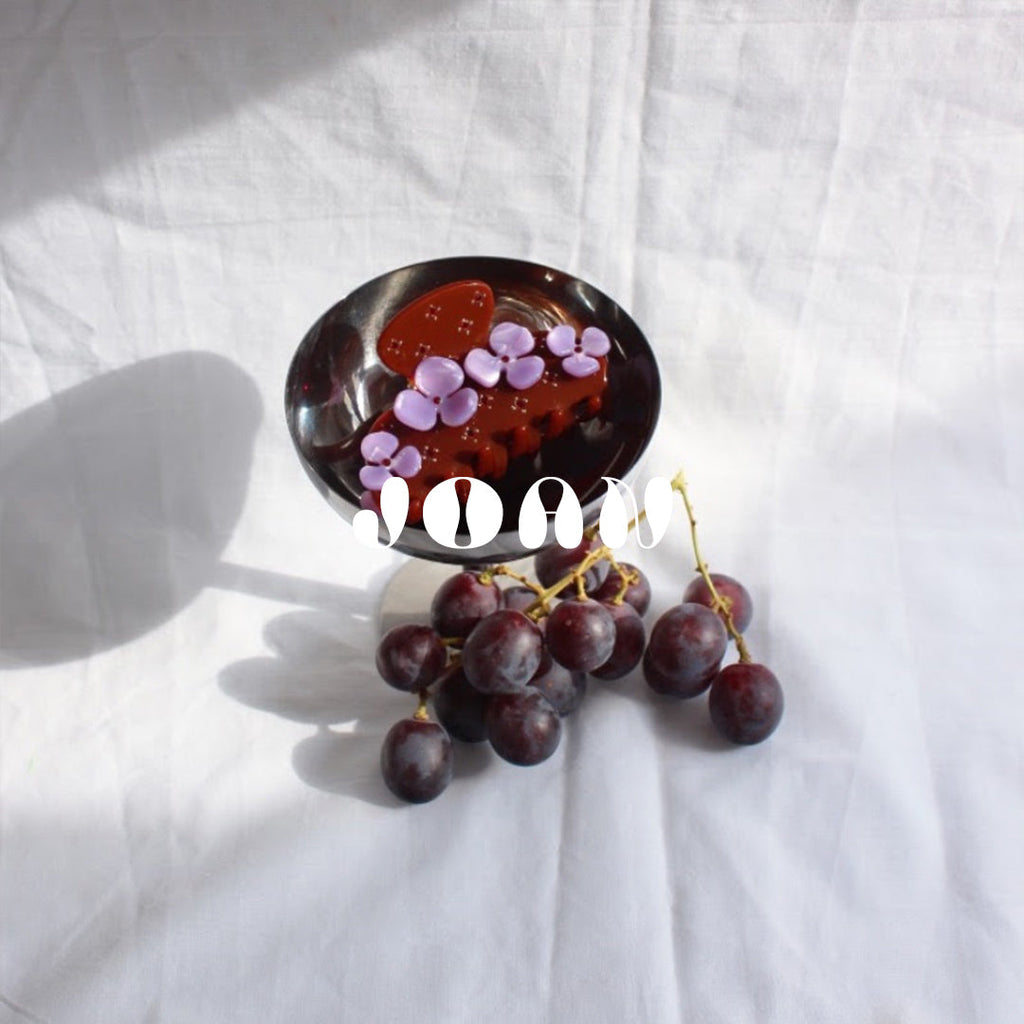 NEW GIRL: JOAN IN BURNT GRAPE