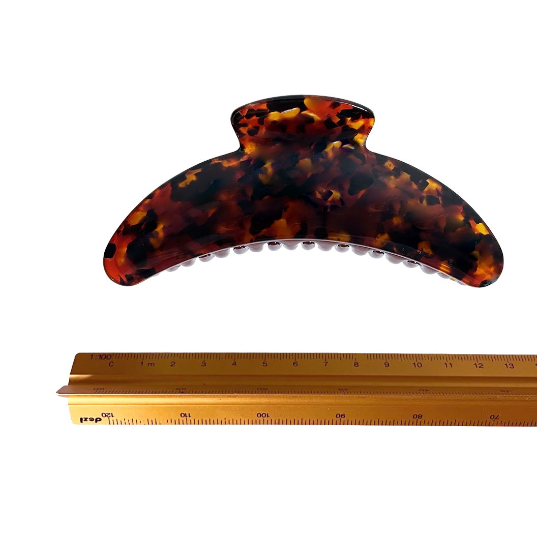 DEMI clip in Bronze Tortoiseshell