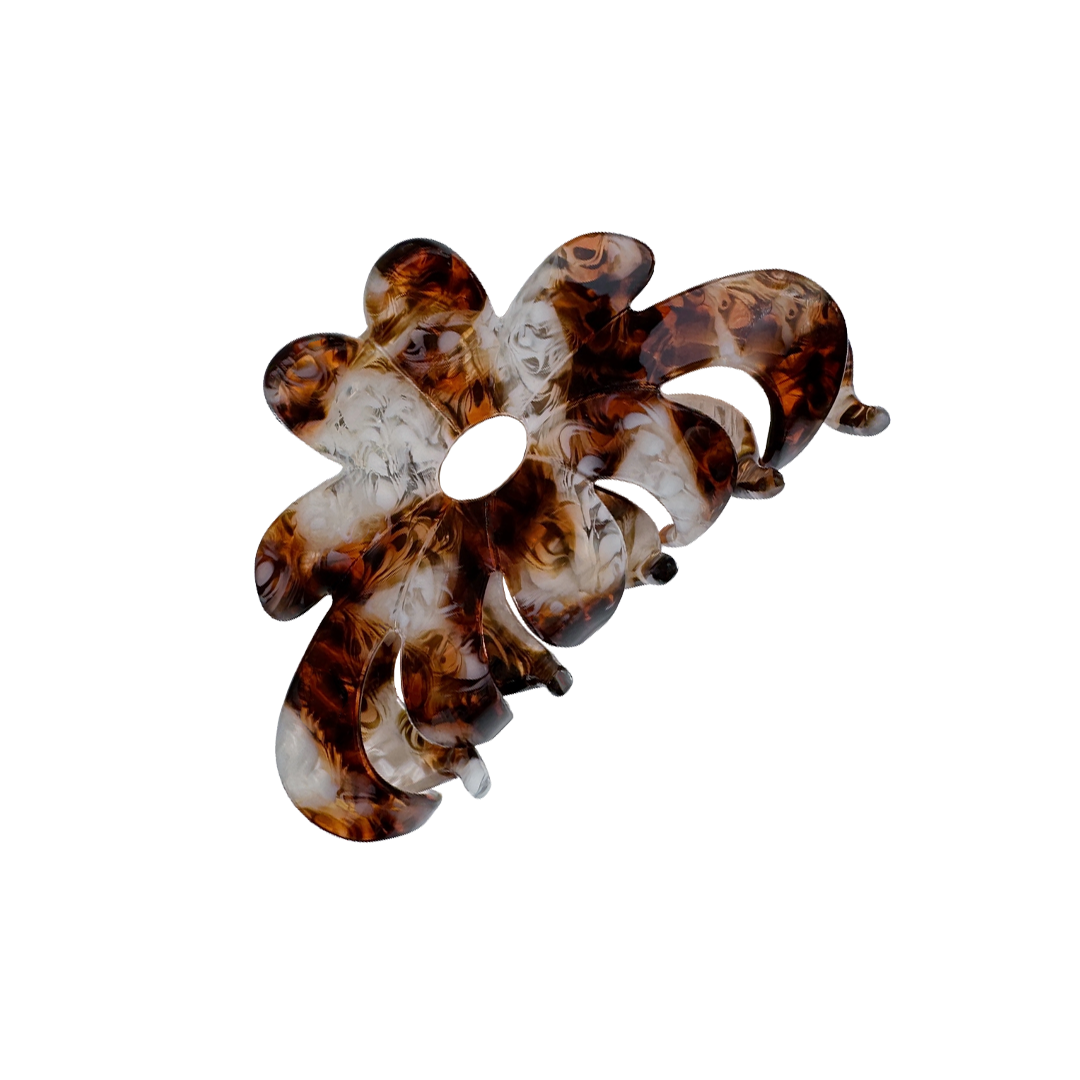 AMMA clip in Coffee Swirl