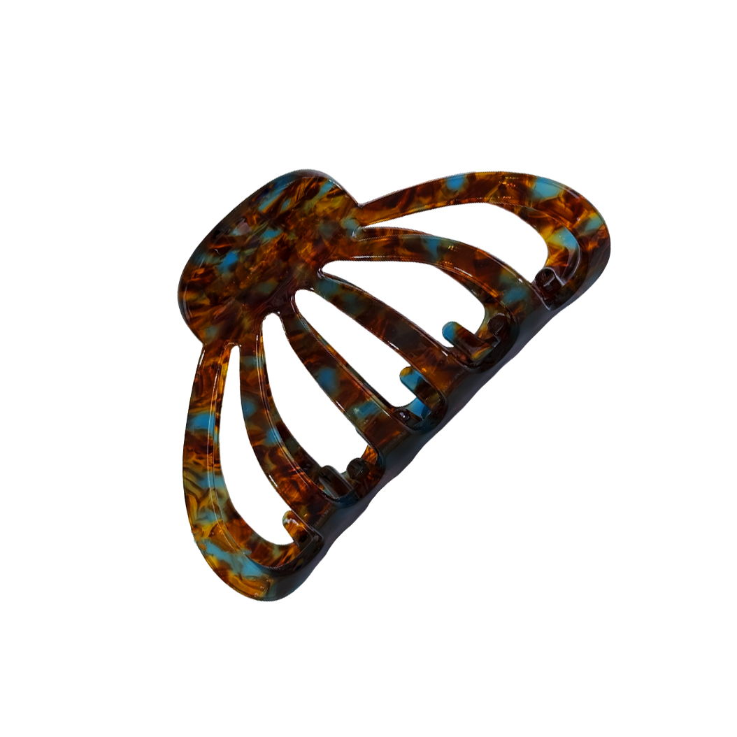 AYYO clip in Aqua Tortoiseshell