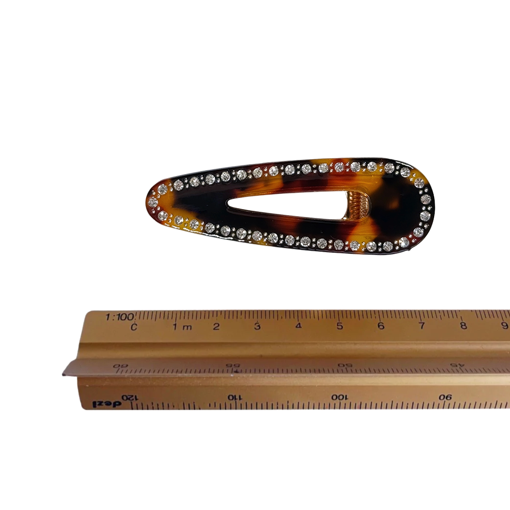 CORA clip in Crystal Tortoiseshell
