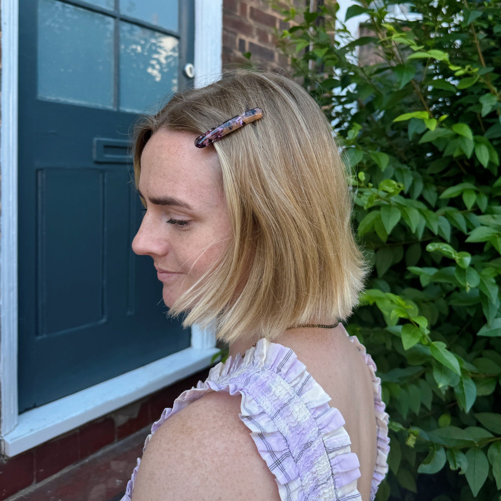 SAMPLE SALE: EDIE clip in Lilac Nude