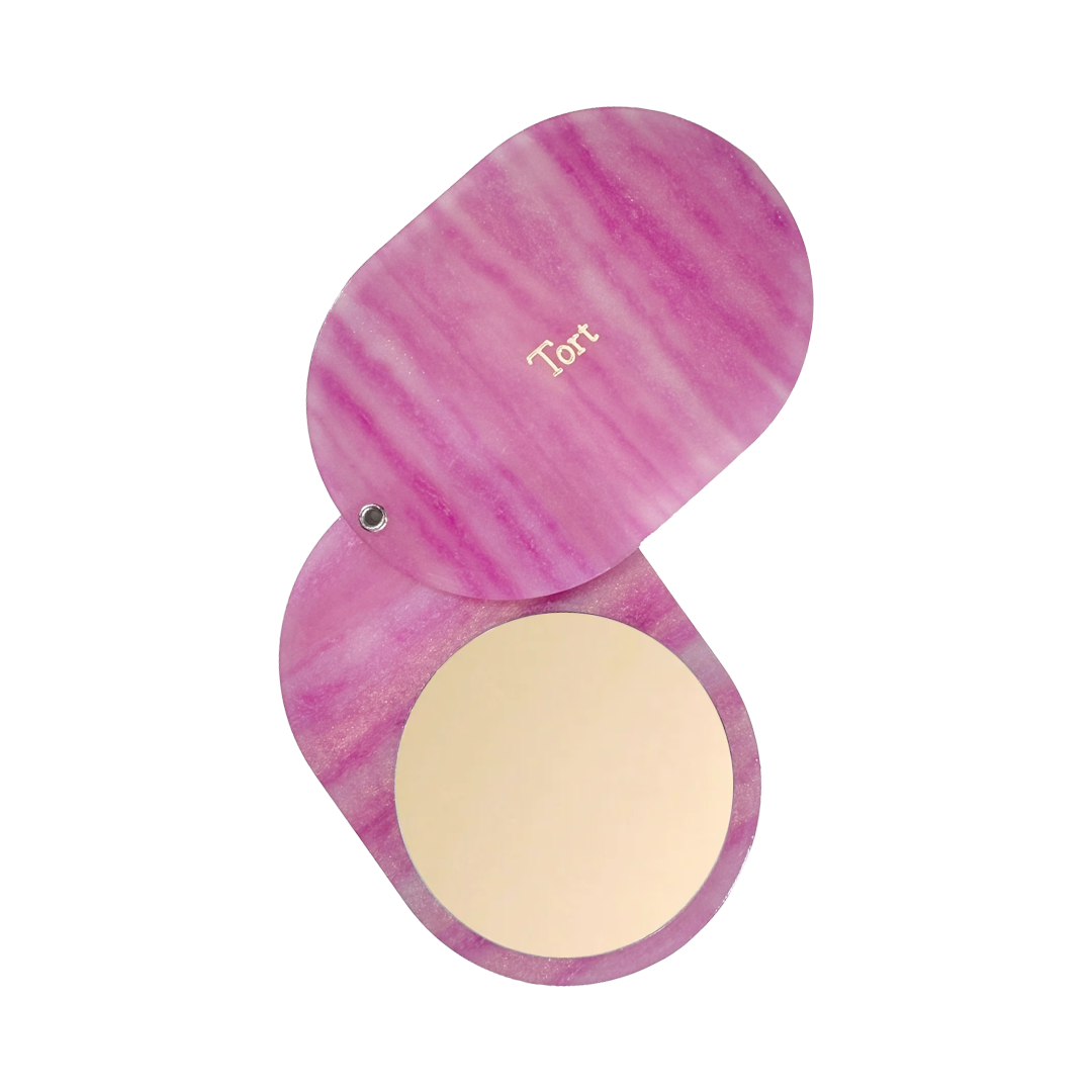 JAYA Mirror in Hot Pink Shimmer