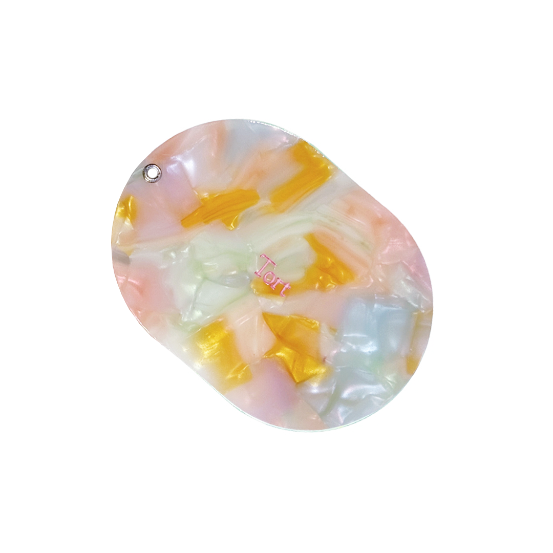 JAYA Mirror in Pastel Marble