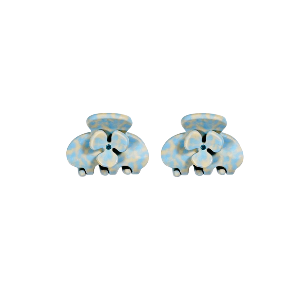 JOAN Bébé clip in Baby Blue Cheetah
