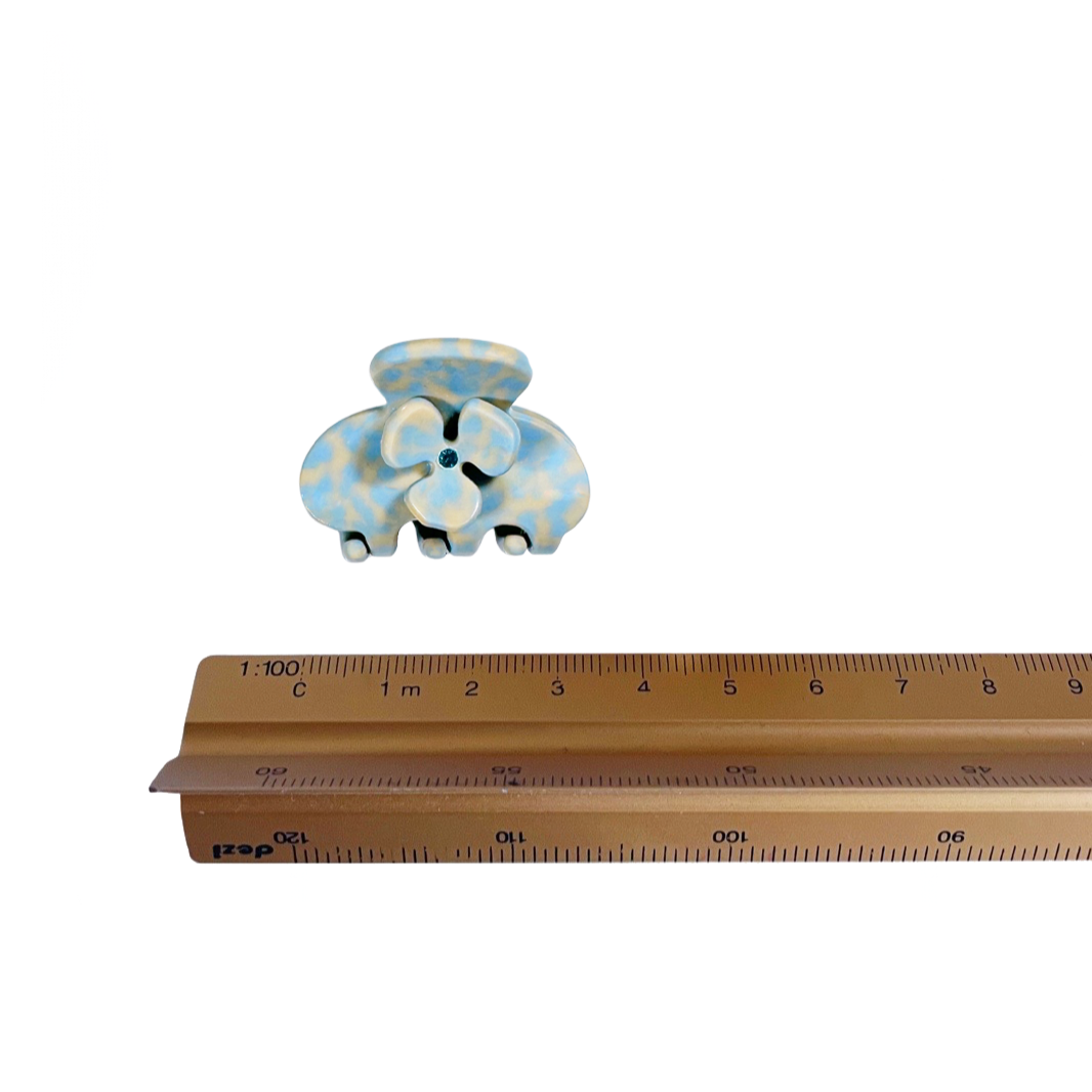 JOAN Bébé clip in Baby Blue Cheetah