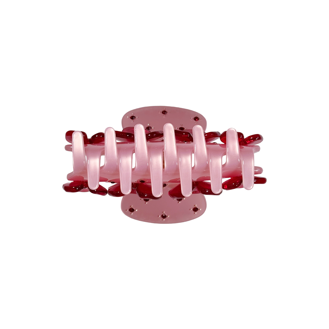 JOAN clip in Metallic Cherry Blossom