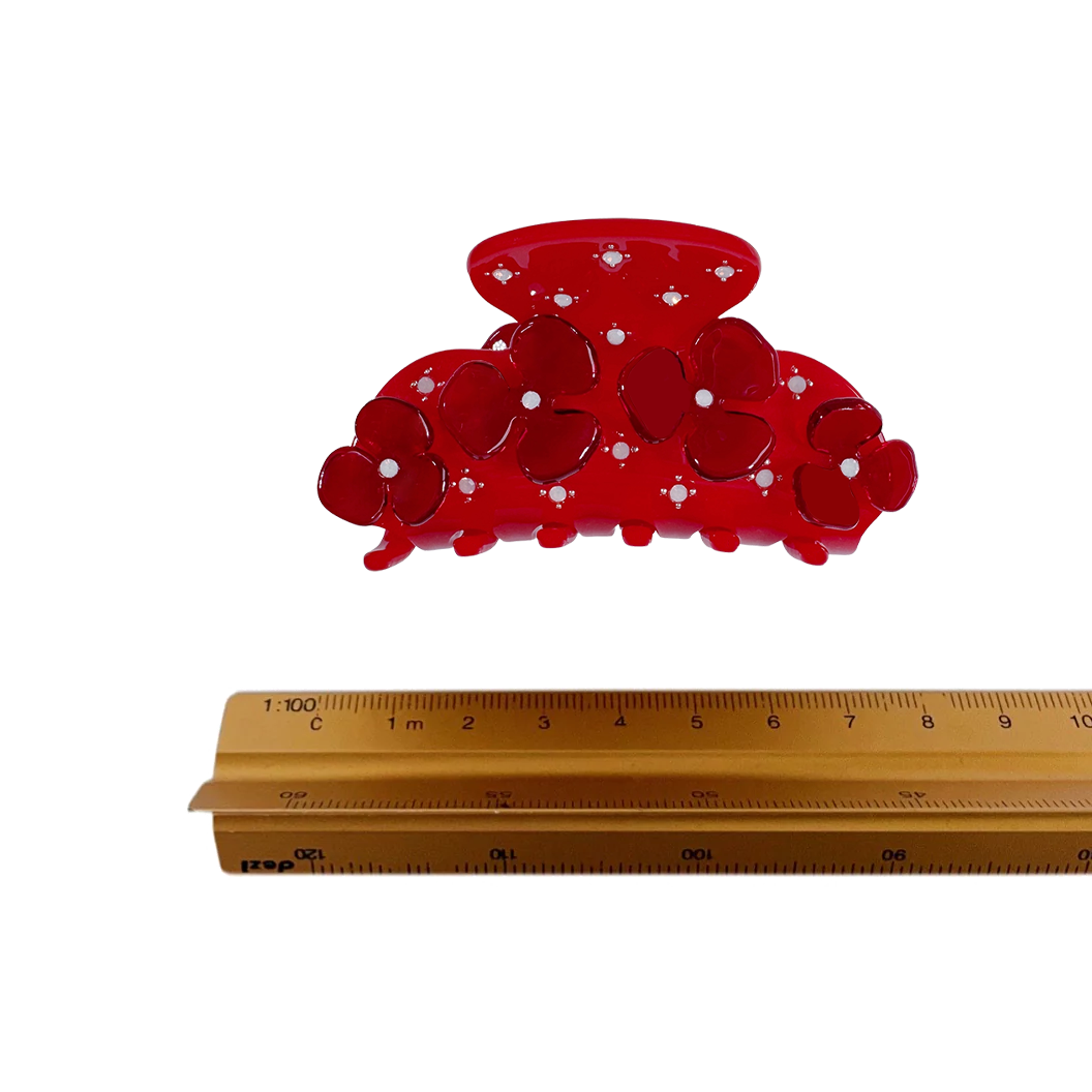 JOAN clip in Red Opal