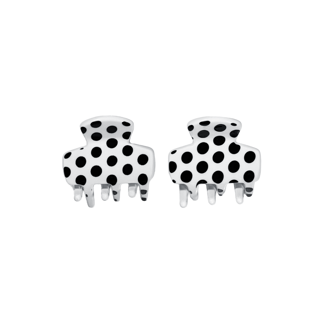 LORA Bébé clip in White Polka