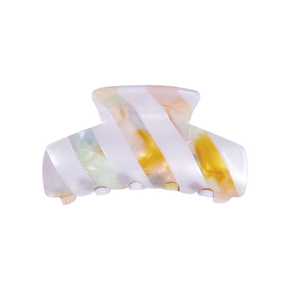 LORA clip in Metallic Pastel Marble