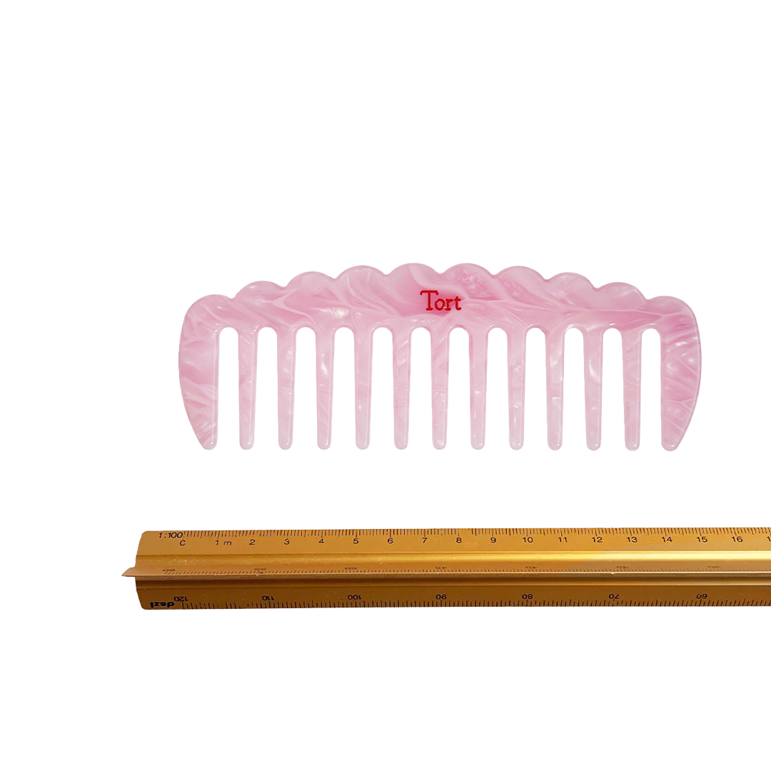 LUCY comb in Taffy Red