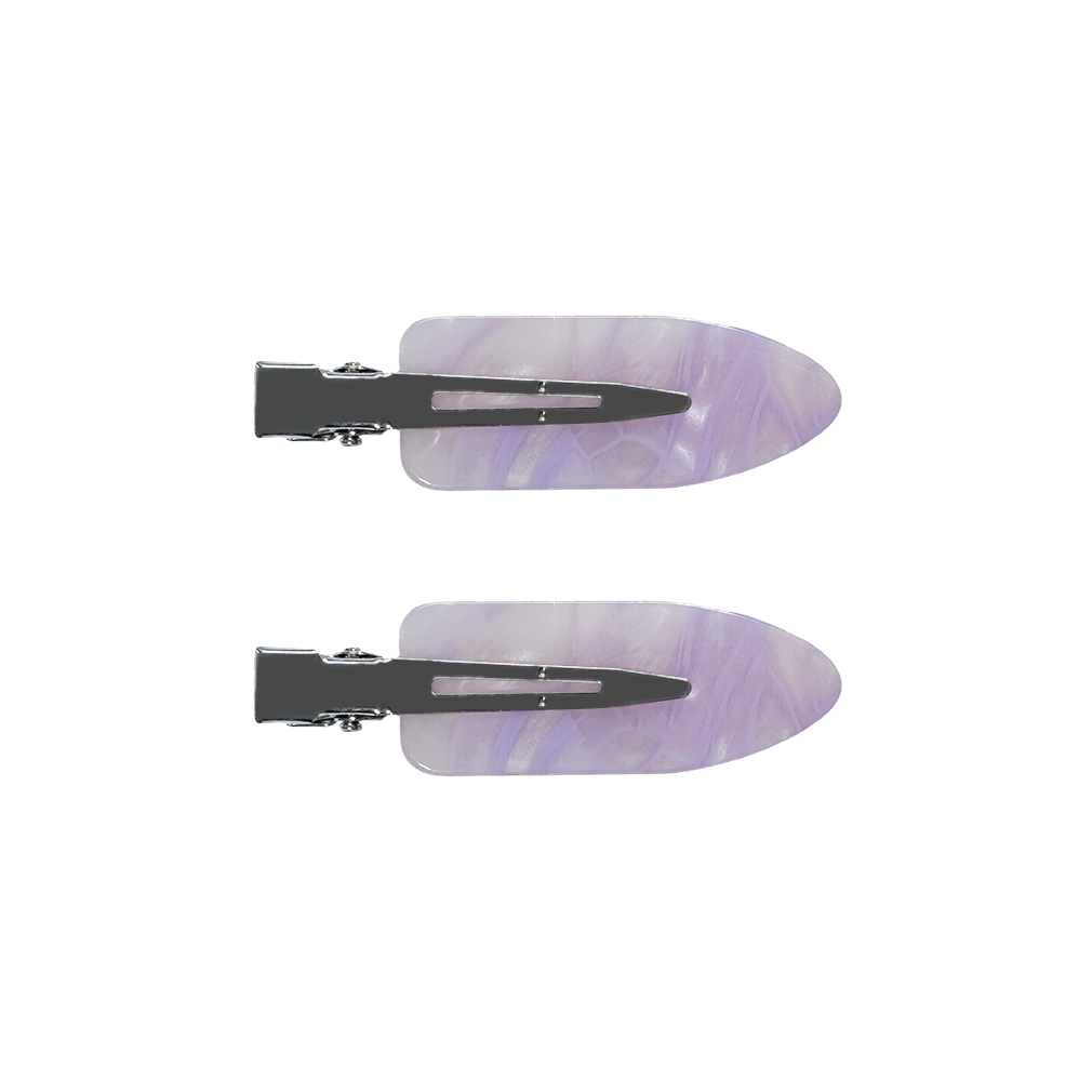NORA clips in Bleached Lilac Pearl