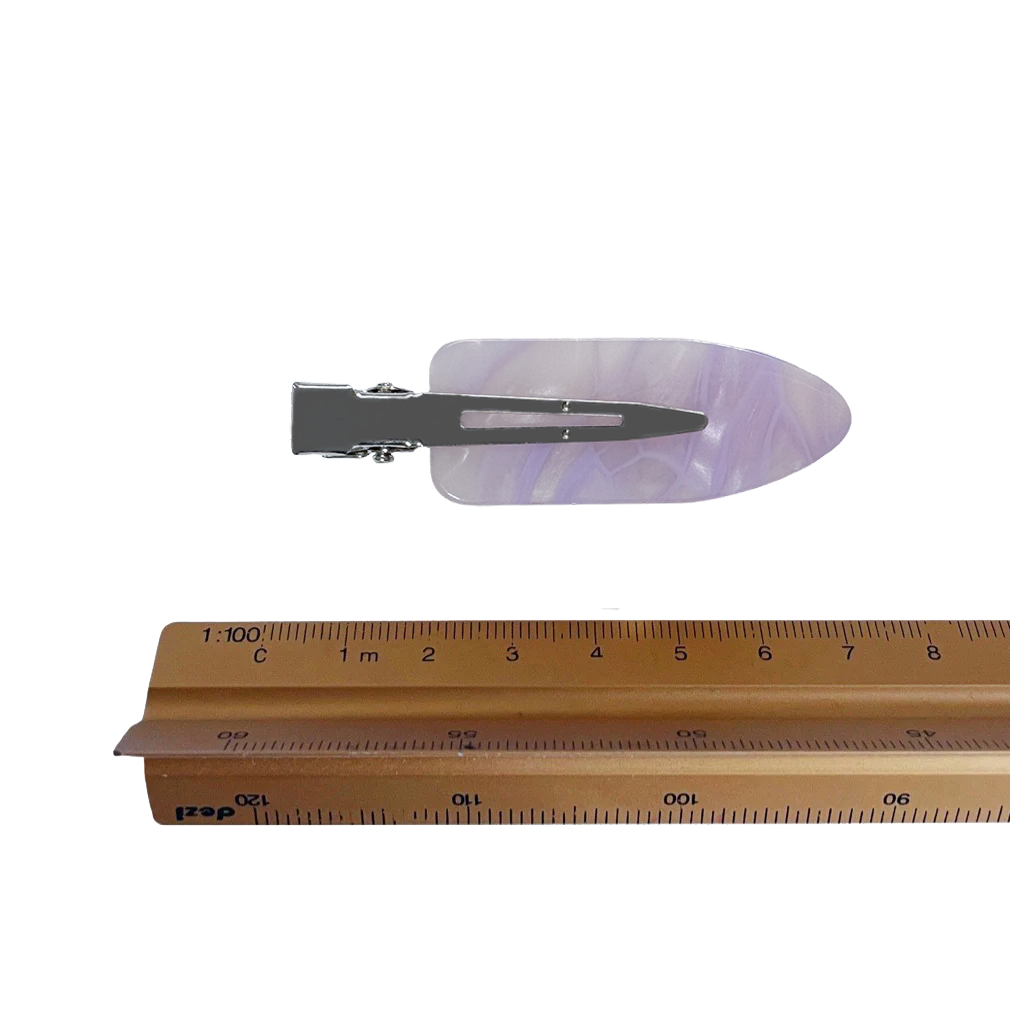NORA clips in Bleached Lilac Pearl