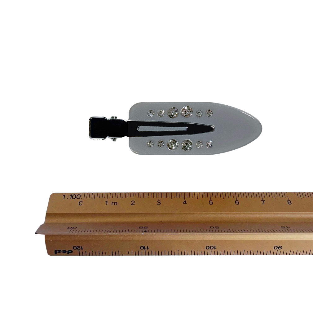 NORA clips in Jewelled Metal