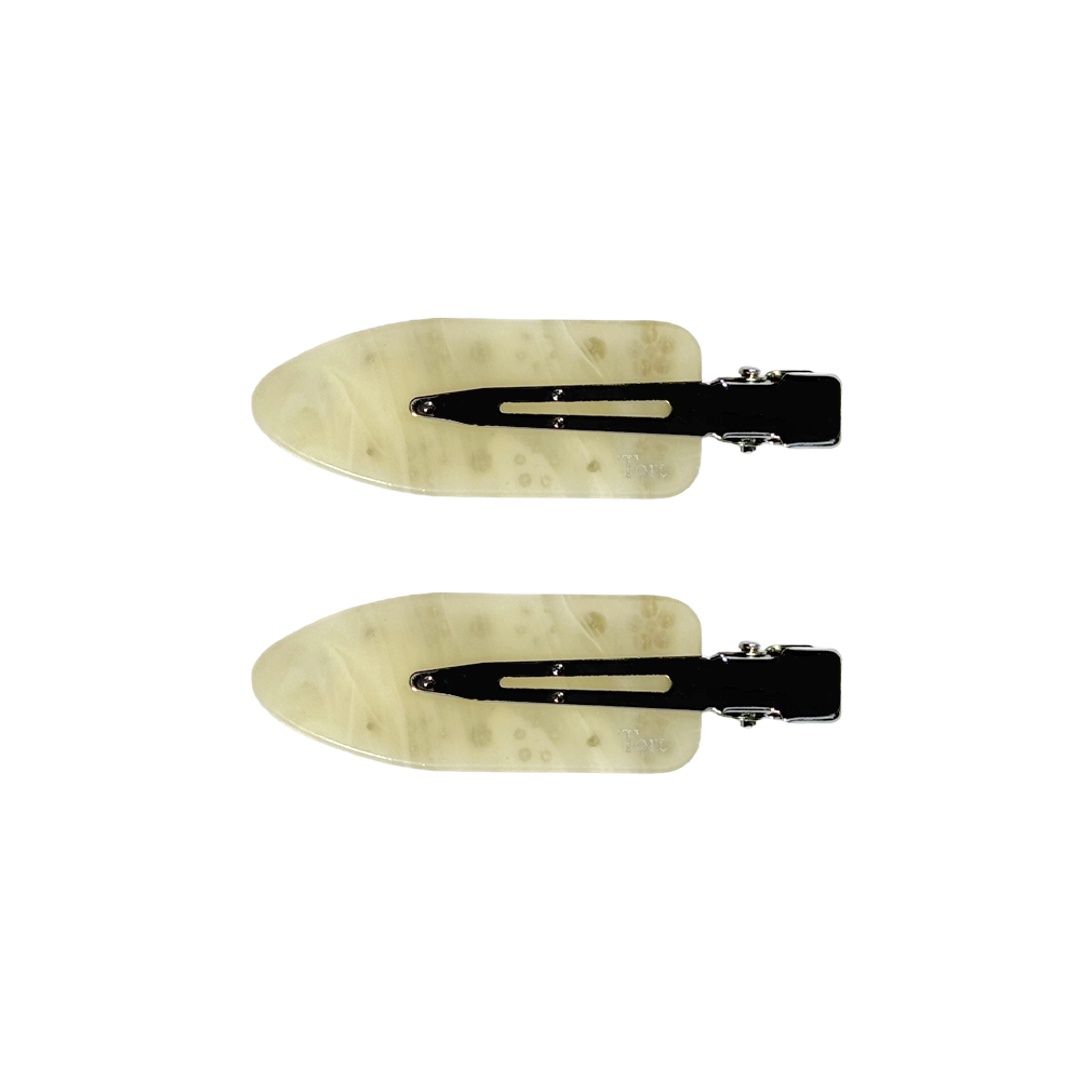 NORA clips in Jewelled Bleached Lemon