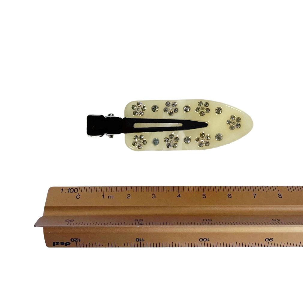 NORA clips in Jewelled Bleached Lemon