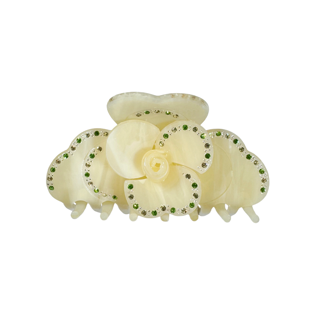 SUZY clip in Bleached Lemon