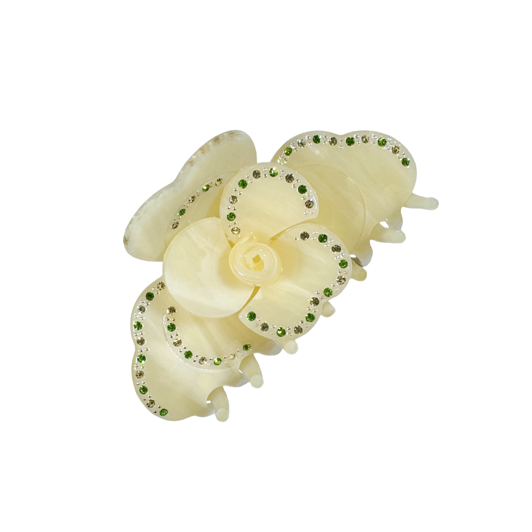 SUZY clip in Bleached Lemon