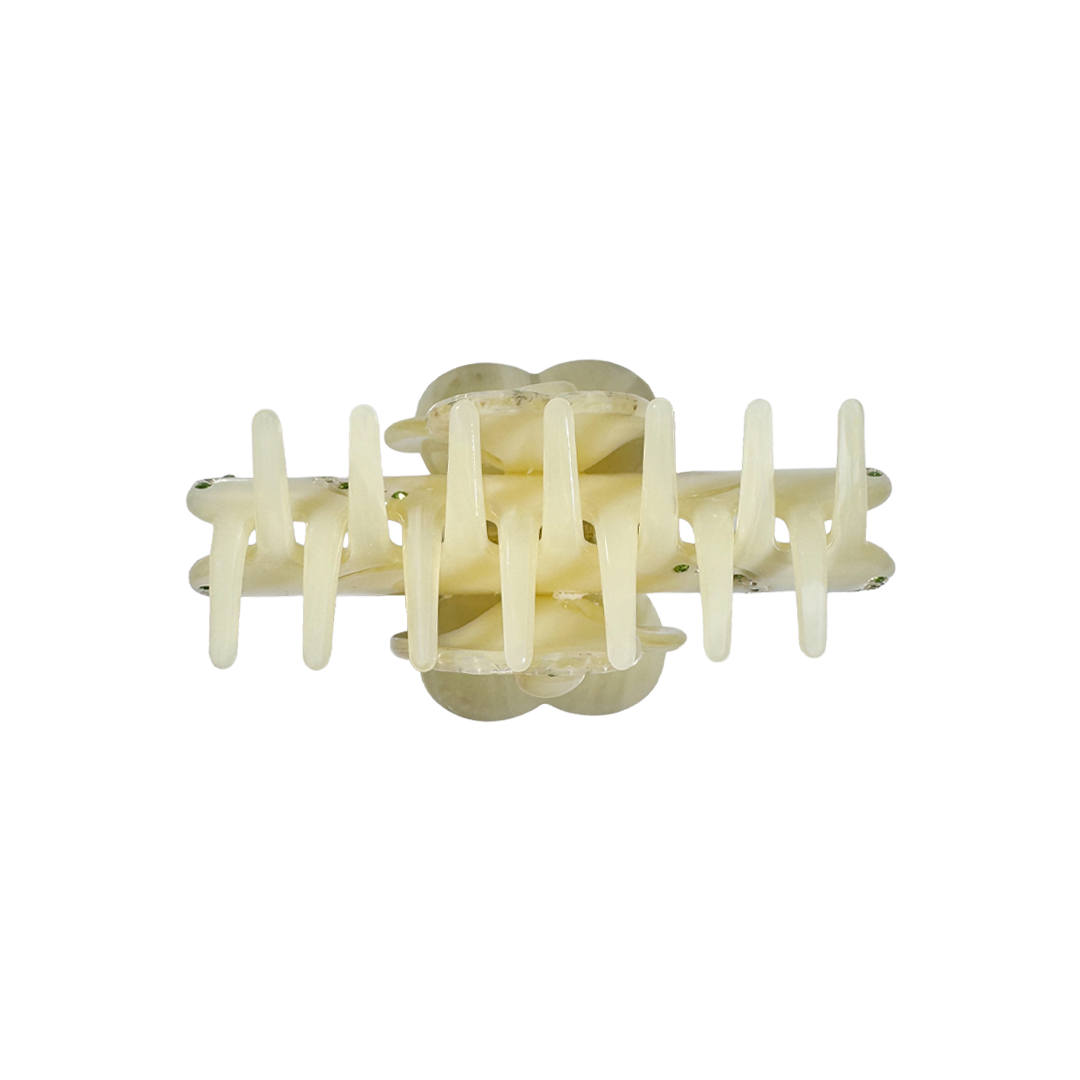 SUZY clip in Bleached Lemon