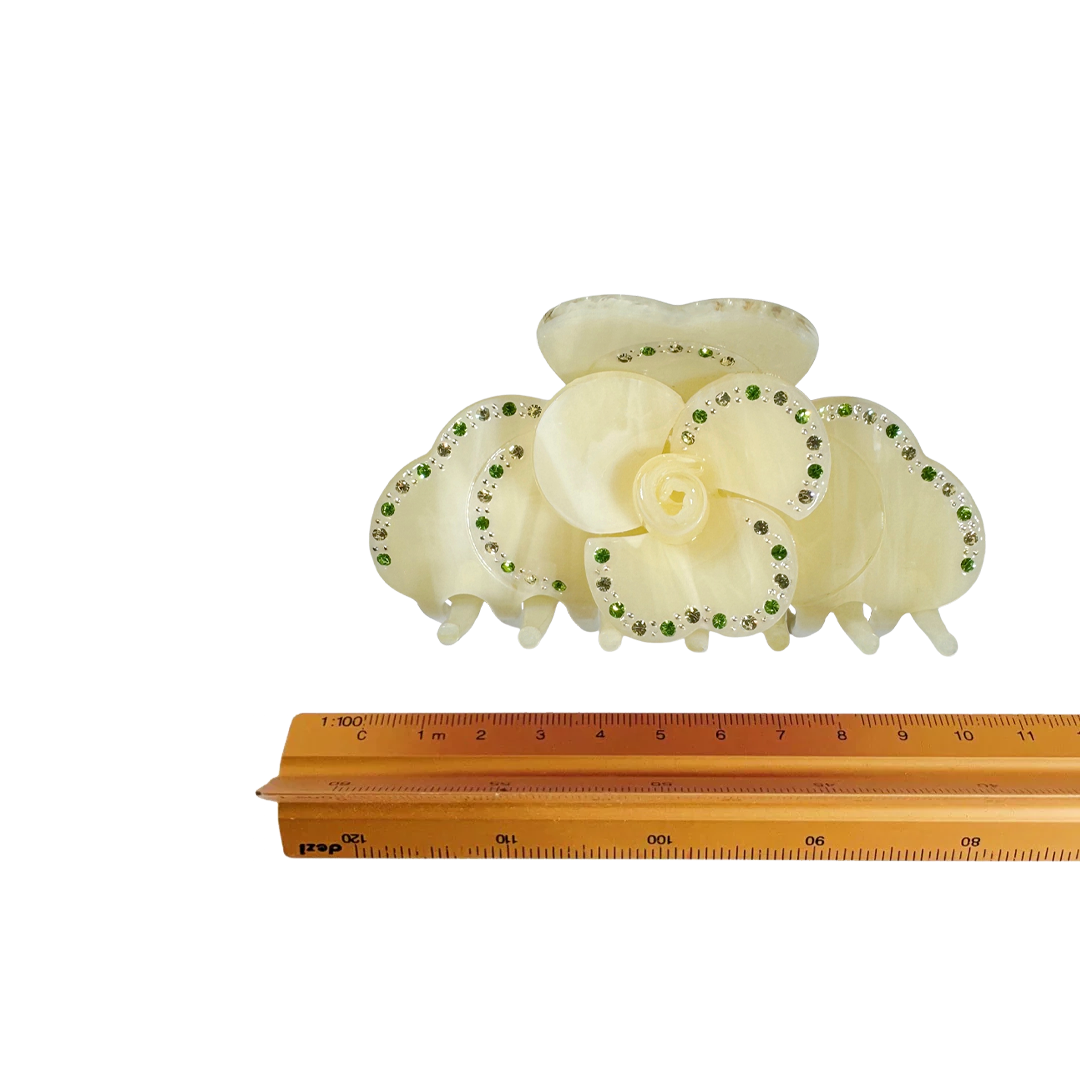 SUZY clip in Bleached Lemon
