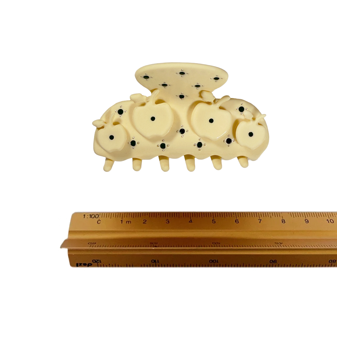 TORT X SHRIMPS JOAN clip in Butter Apple