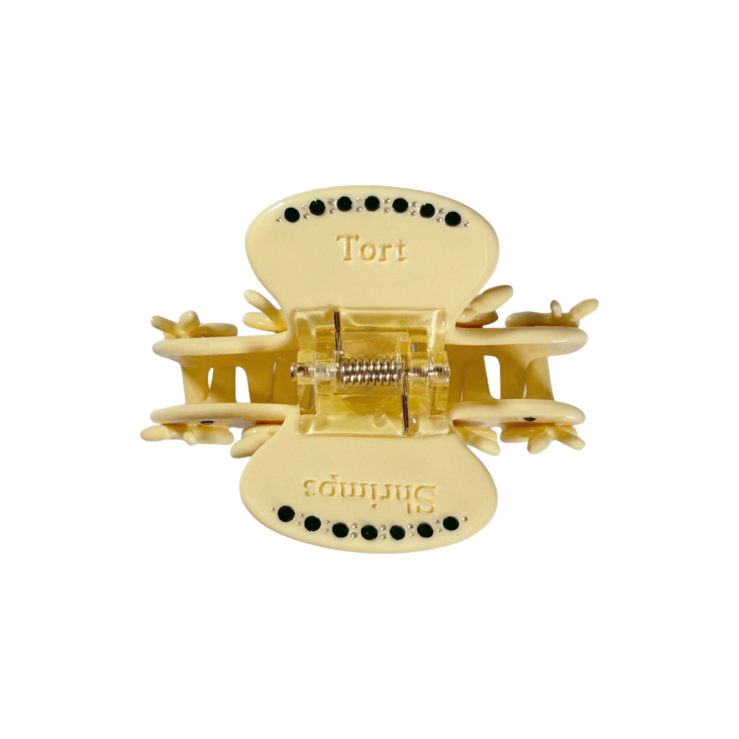 TORT X SHRIMPS JOAN clip in Butter Apple
