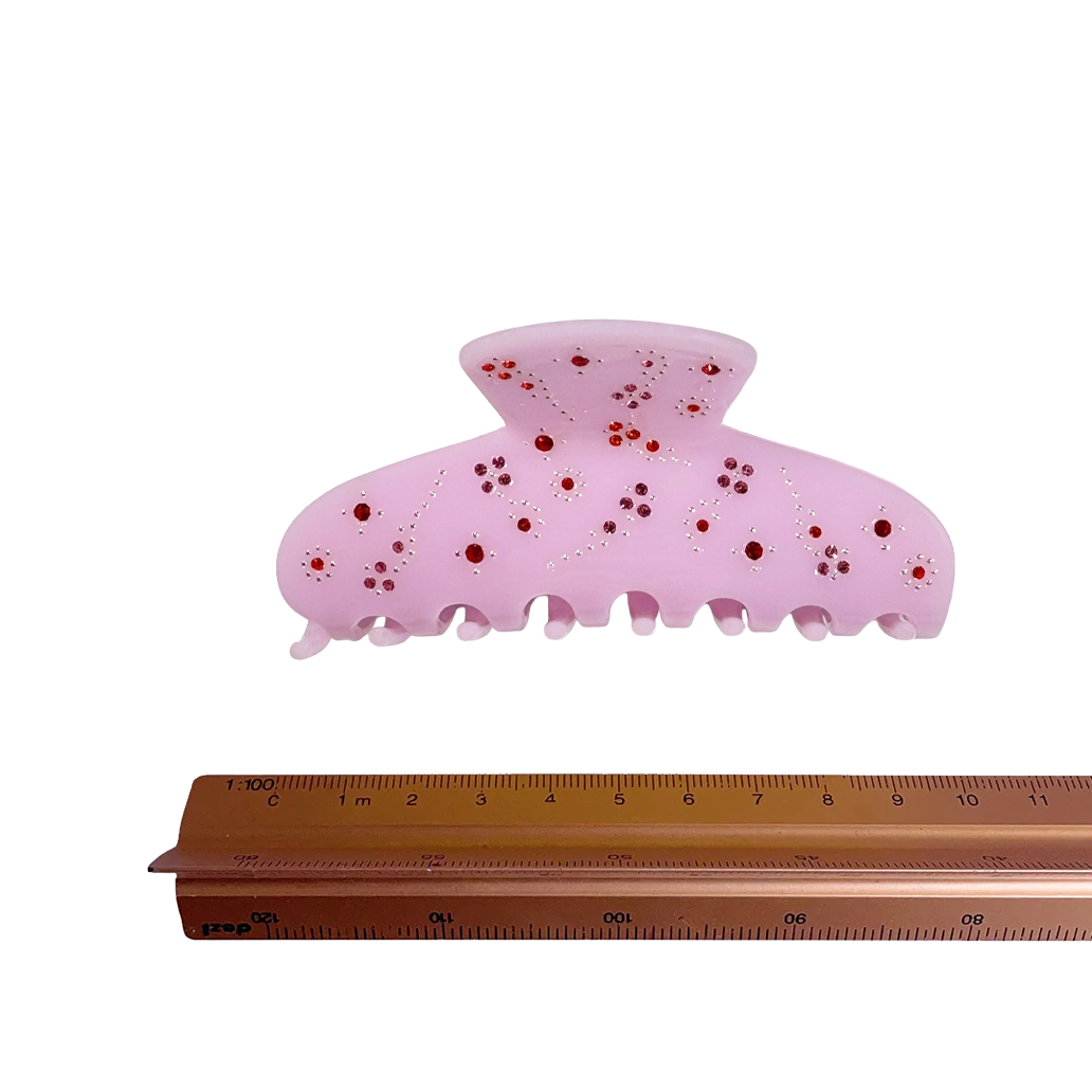 YARA clip in Pink Scarlet