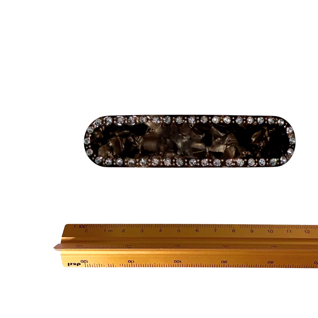 ZADI XL clip in Jewelled Mocha